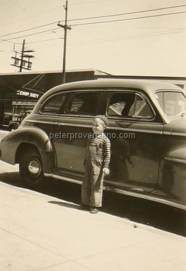 Peter Provenzano Photo Album Image_copy_149.jpg - Dickie Gall, the son of Fay Provenzano's friend Dorothy Gall. Chicago, Illinois - 1942.